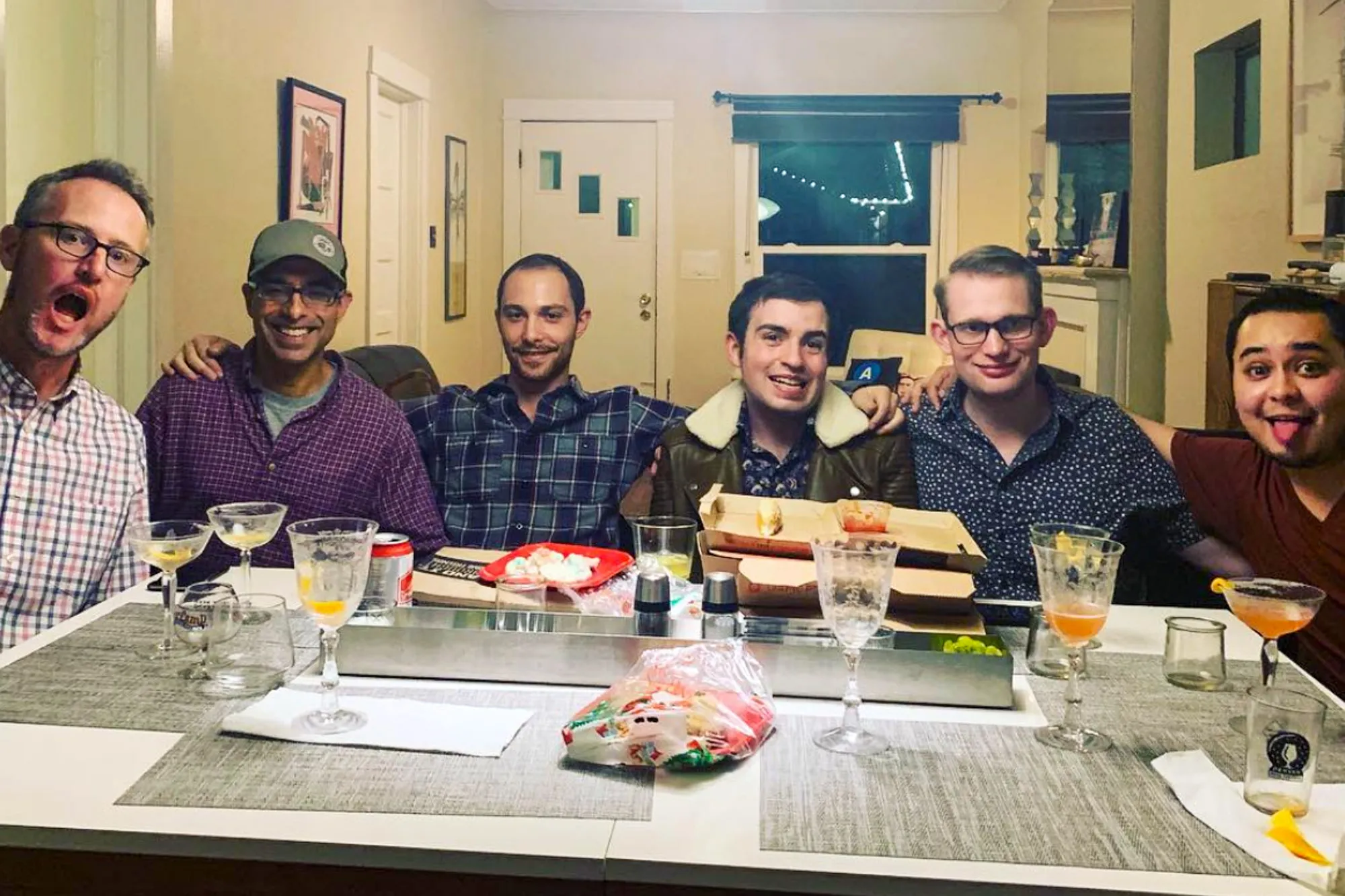 That awkward group photo moment of when you can't agree whether or not to do a "fun one". I think everyone chose correctly.