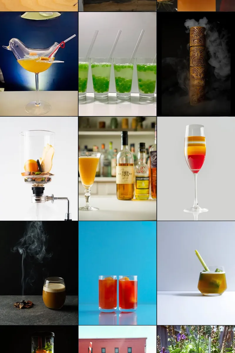 Notes on Counting Cocktails